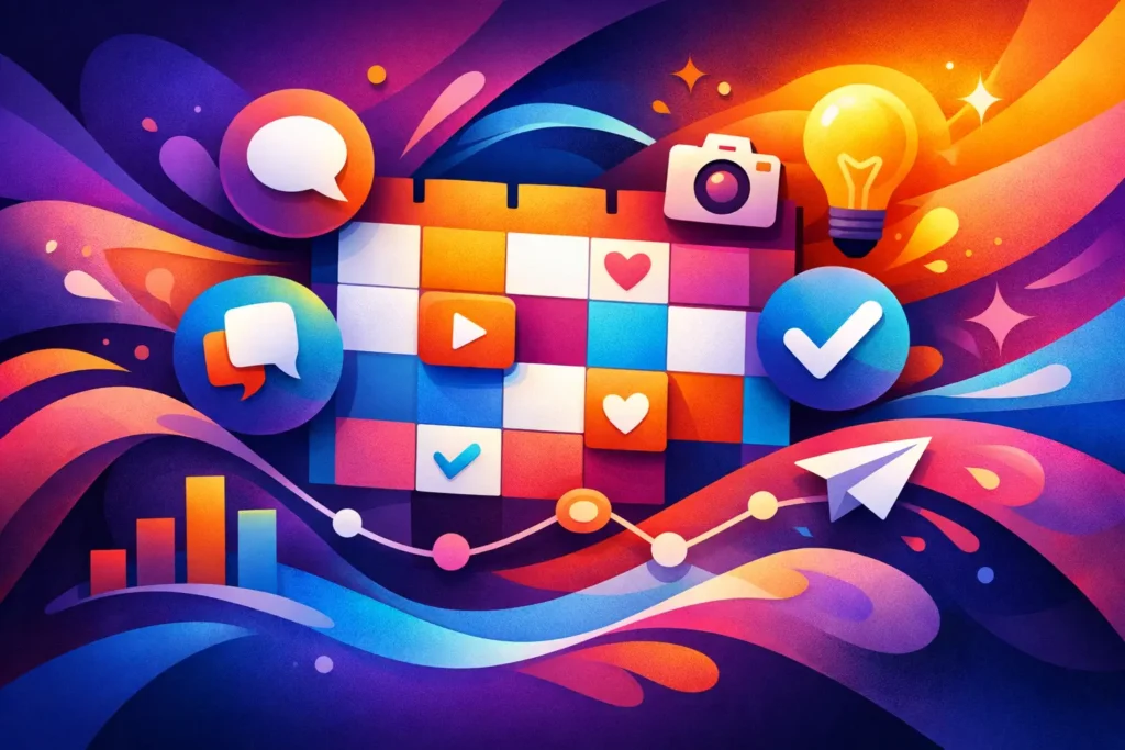 Social Media Content Calendar Template That Works